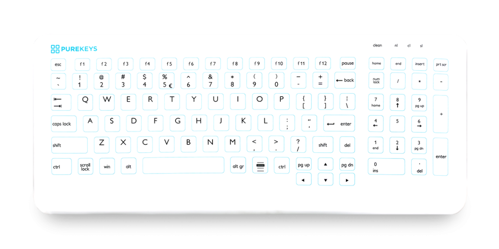 Compact Medisch Toetsenbord Purekeys