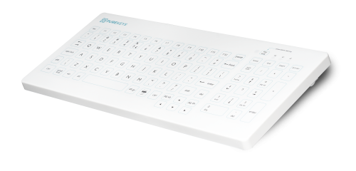 Purekeys Compact Fixed Angle Purekeys Compact Fixed Angle medical keyboard