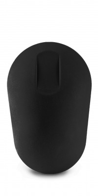 Wireless black mouse top Wireless black mouse top